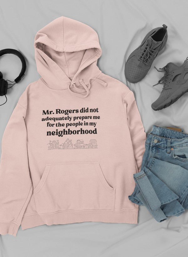 A stylish My Neighbors Hoodie featuring unique designs by top artists, showcasing its cozy fleece lining and adjustable hood.