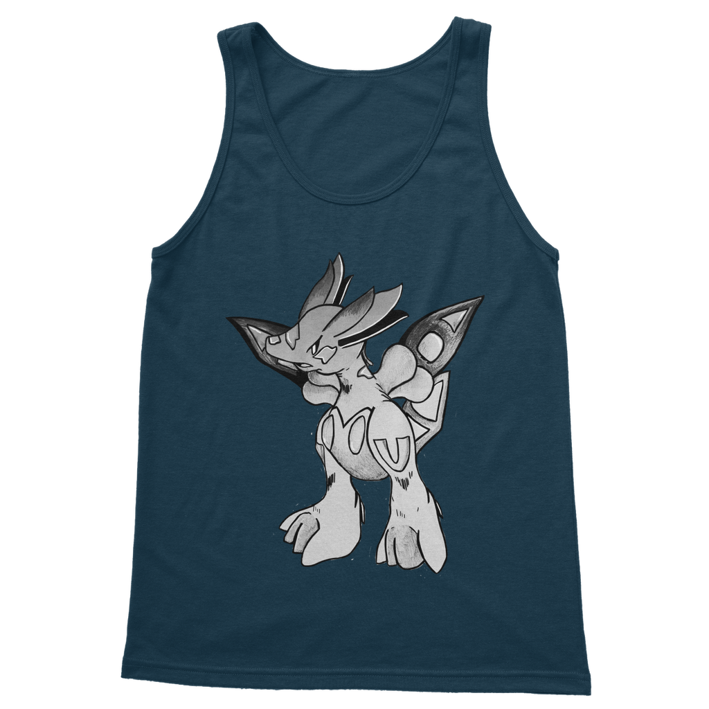 Mycros Classic Adult Vest Top in various colors, showcasing its unisex design and high-quality cotton fabric.