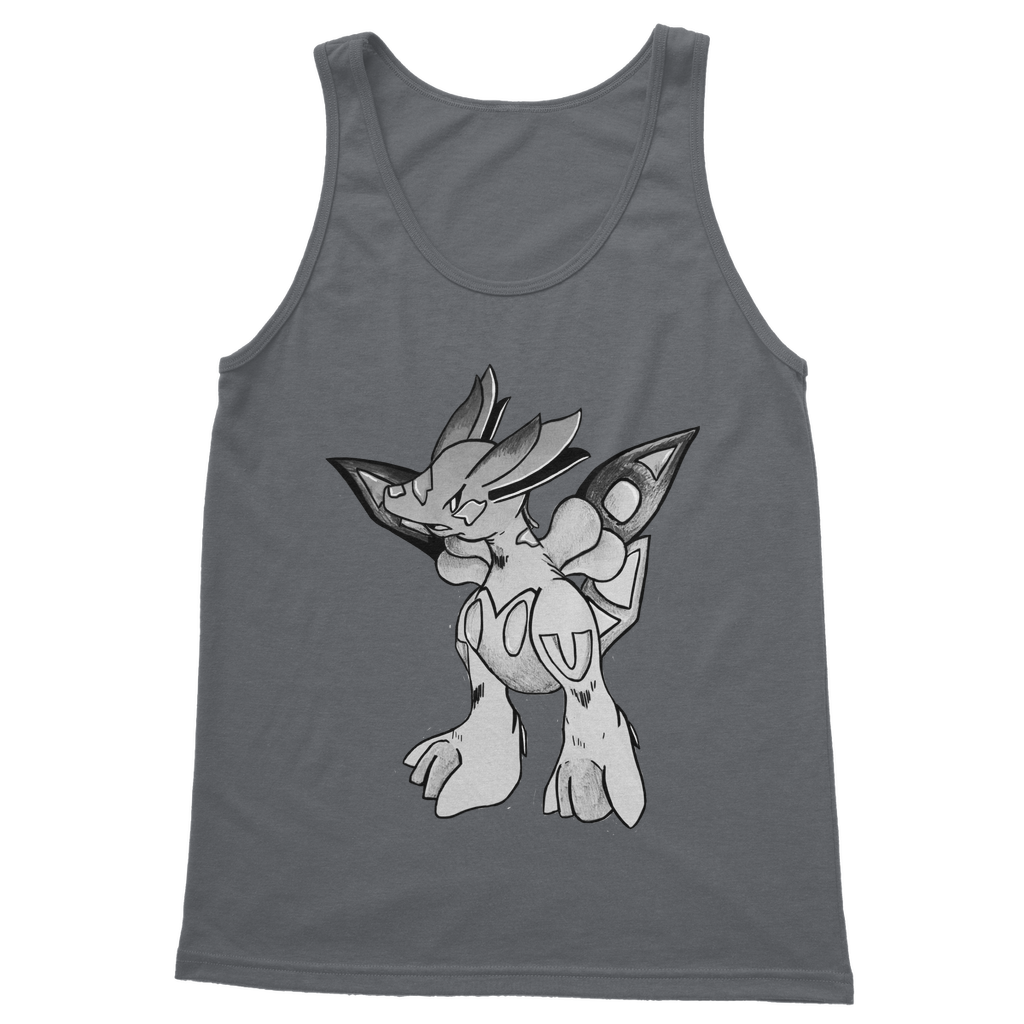 Mycros Classic Adult Vest Top in various colors, showcasing its unisex design and high-quality cotton fabric.