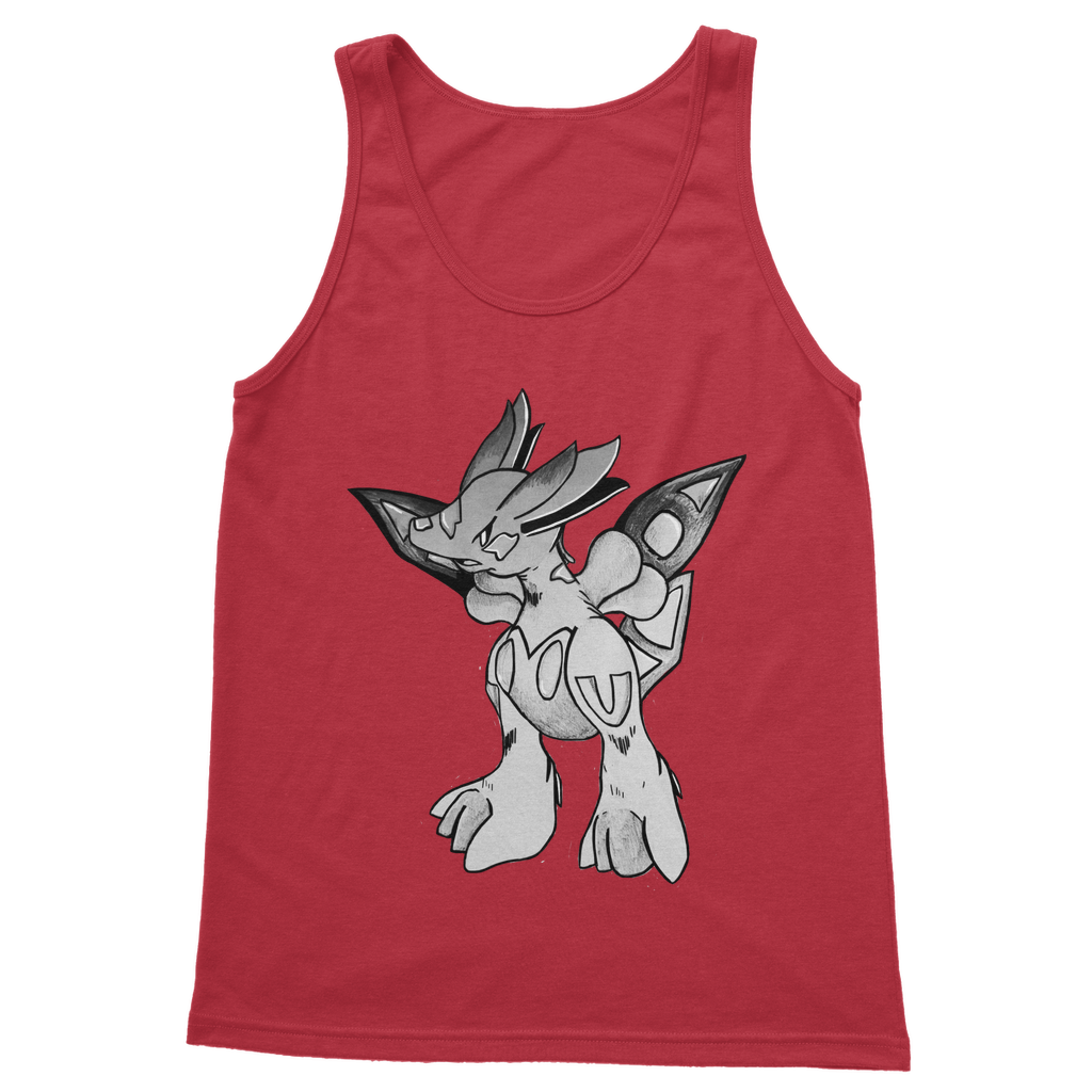 Mycros Classic Adult Vest Top in various colors, showcasing its unisex design and high-quality cotton fabric.