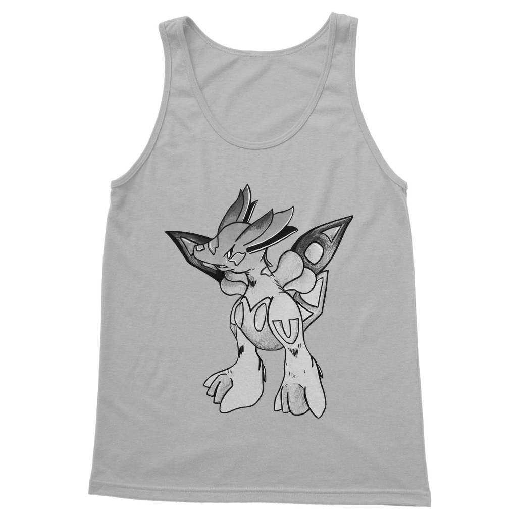 Mycros Classic Adult Vest Top in various colors, showcasing its unisex design and high-quality cotton fabric.