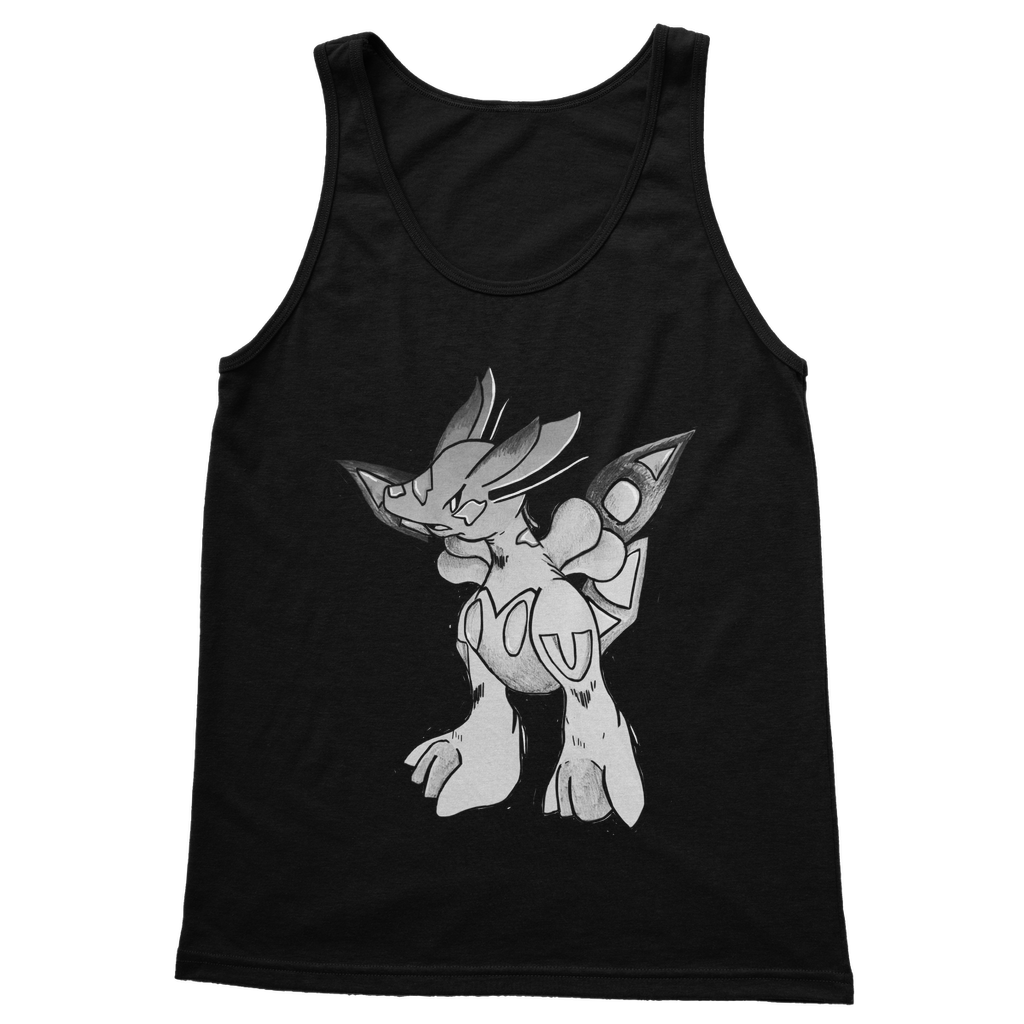 Mycros Classic Adult Vest Top in various colors, showcasing its unisex design and high-quality cotton fabric.