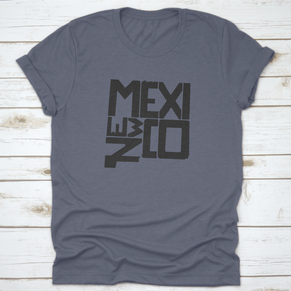 Black and white vector illustration of New Mexico lettering, showcasing artistic design and cultural significance.