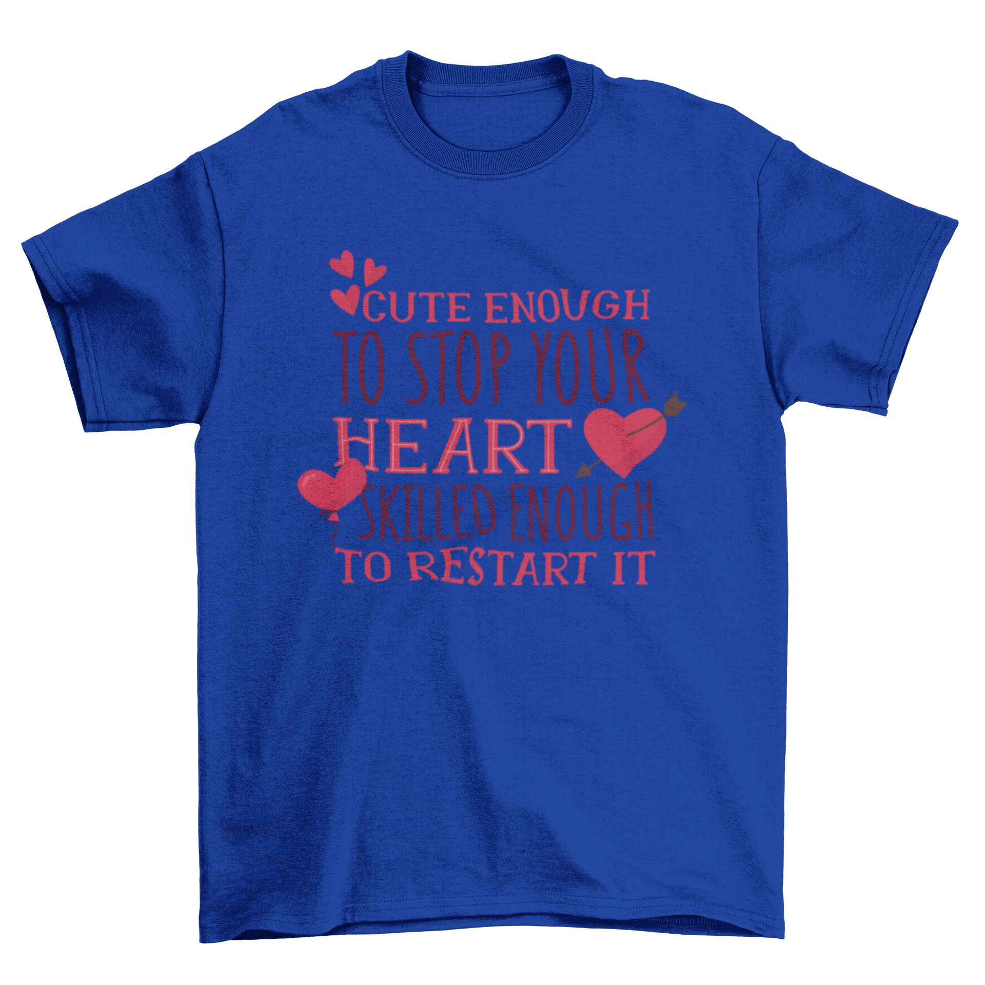 A stylish T-shirt featuring a humorous nursing quote, perfect for healthcare professionals.