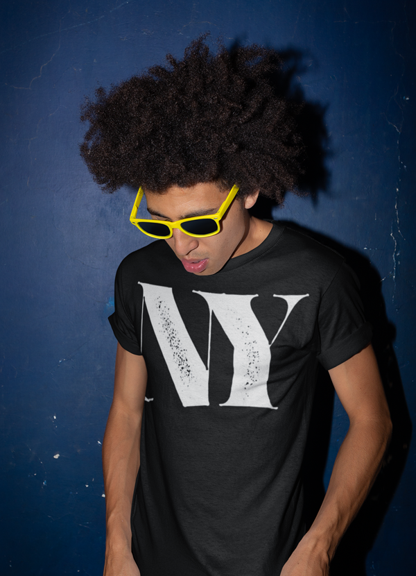 NY - New York T-shirt made from soft ringspun cotton featuring unique designs by top artists.