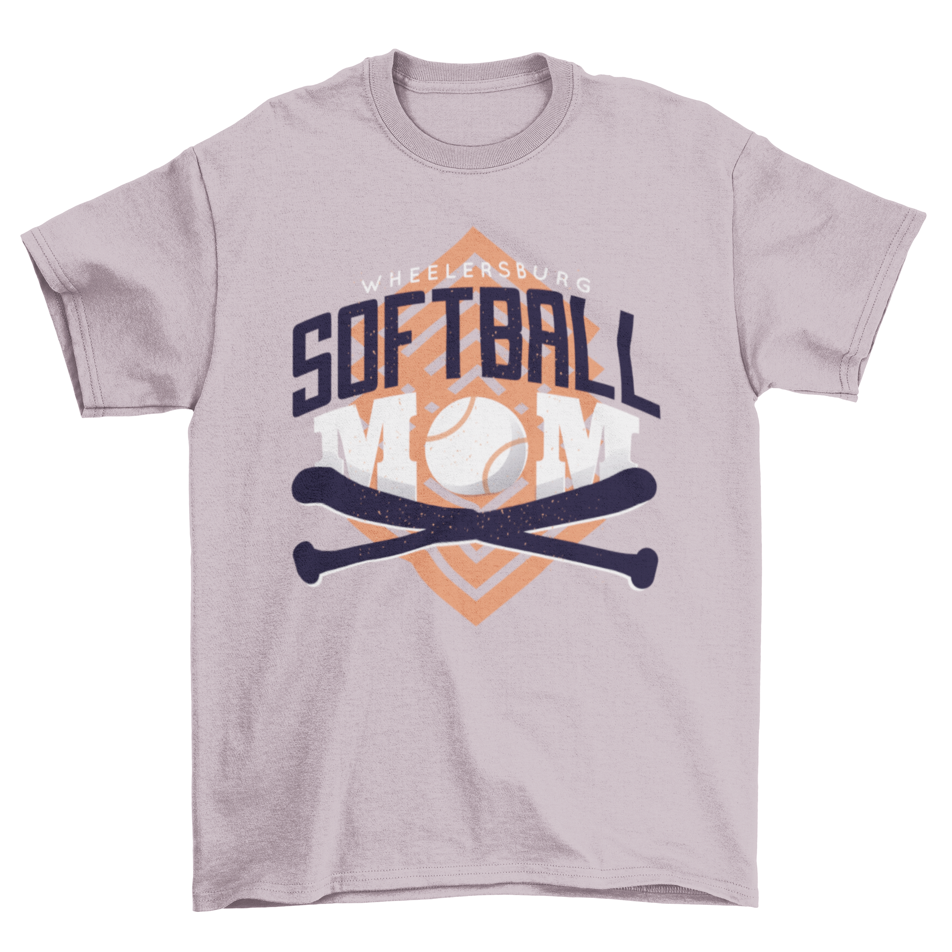 Ohio Softball Mom T-shirt featuring vibrant design and comfortable fabric, perfect for proud softball moms.