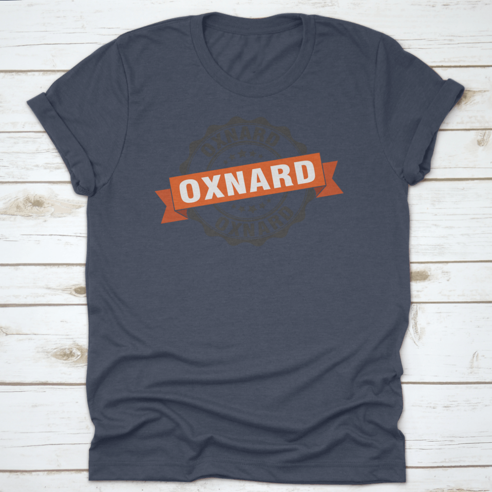 Oxnard Trending Stylet-Shirt displayed on a mannequin, showcasing its classic fit and soft fabric.