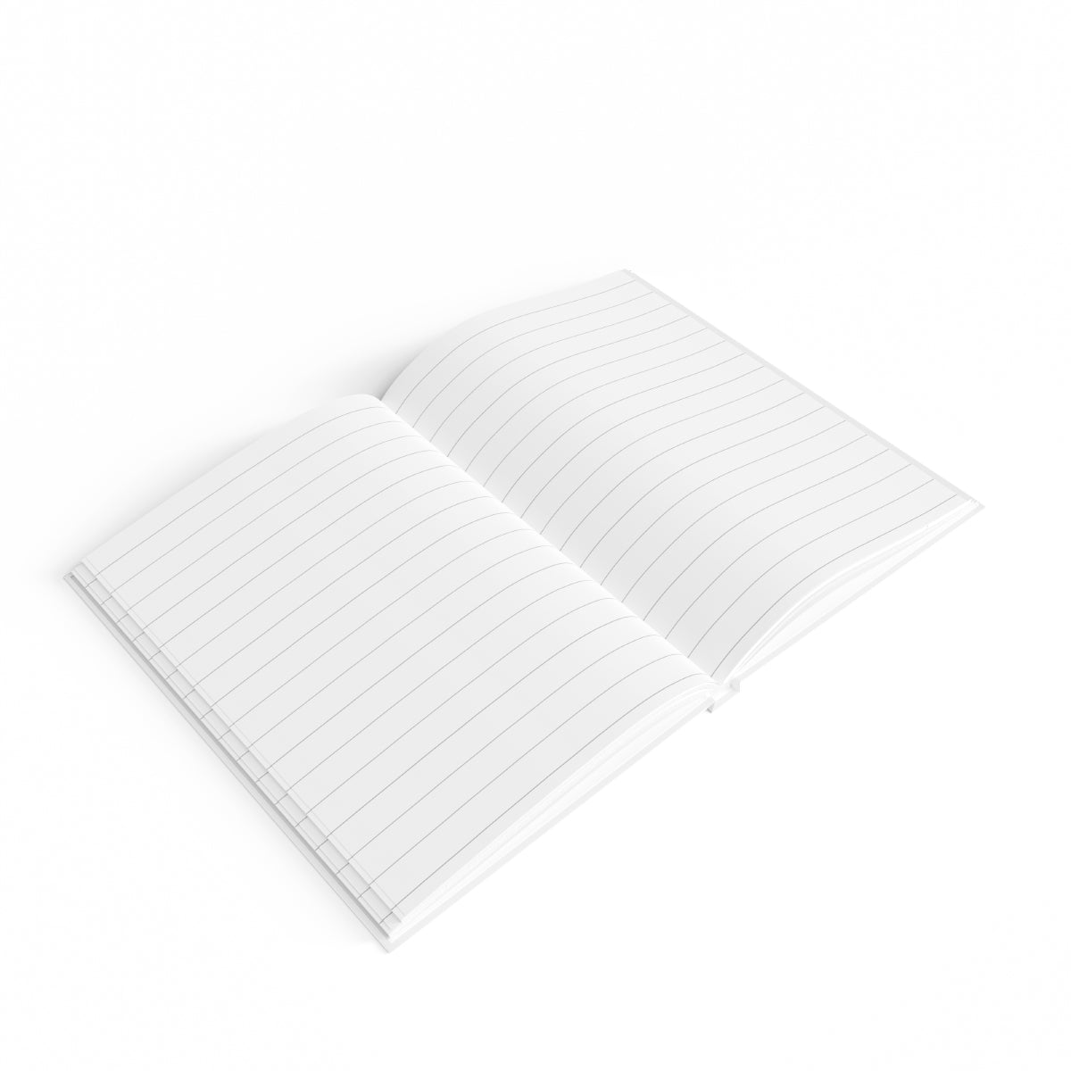 Panda Journal - Ruled Line with a durable hardcover and full wraparound print, showcasing its elegant design and structure.