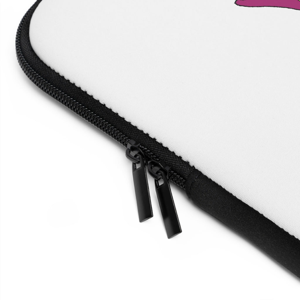 Phaff Laptop Sleeve featuring a customizable front and solid black back, designed for protection and style.