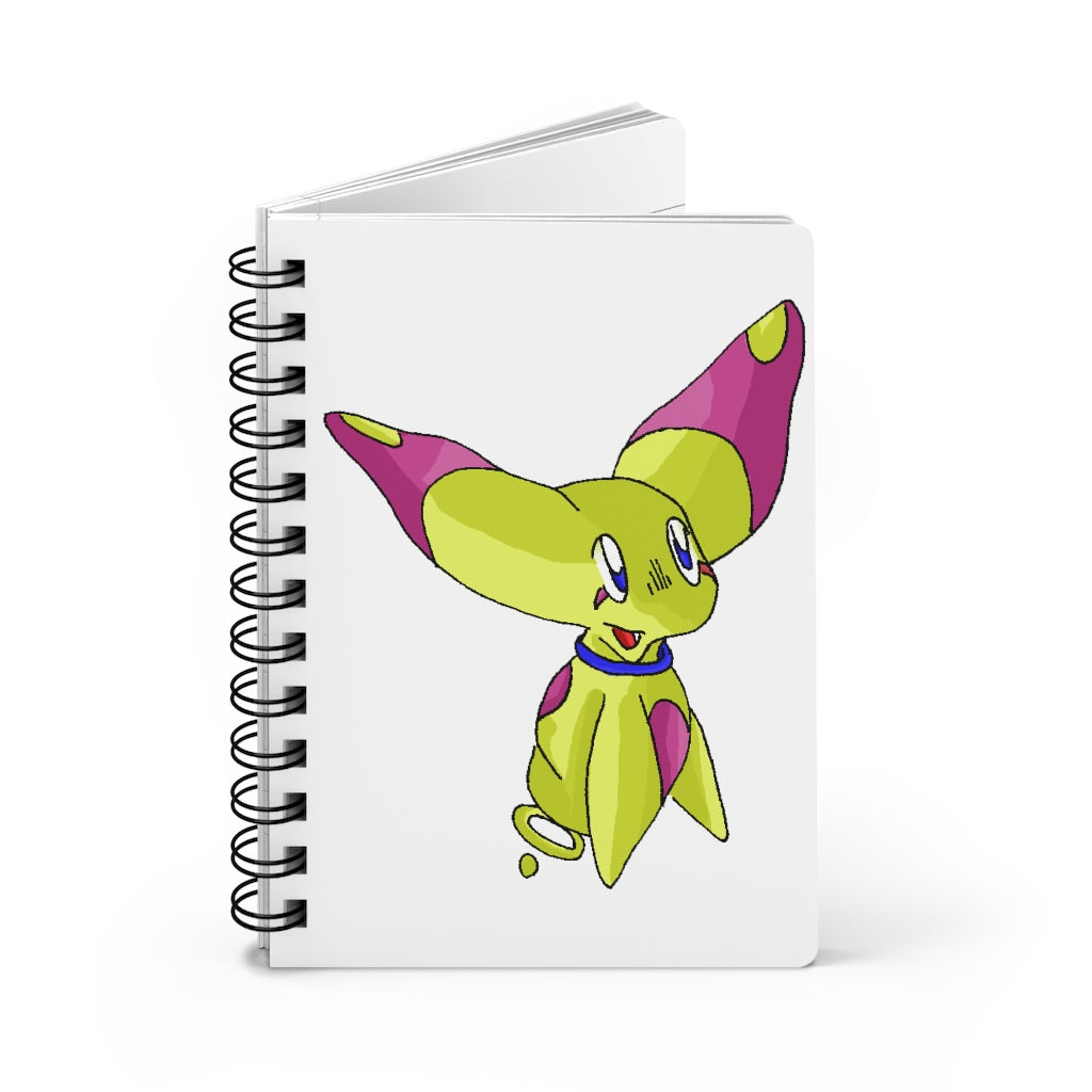 Phaff Spiral Bound Journal with glossy laminated cover and lined pages, perfect for writing and personalization.