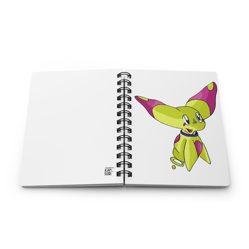 Phaff Spiral Bound Journal with glossy laminated cover and lined pages, perfect for writing and personalization.