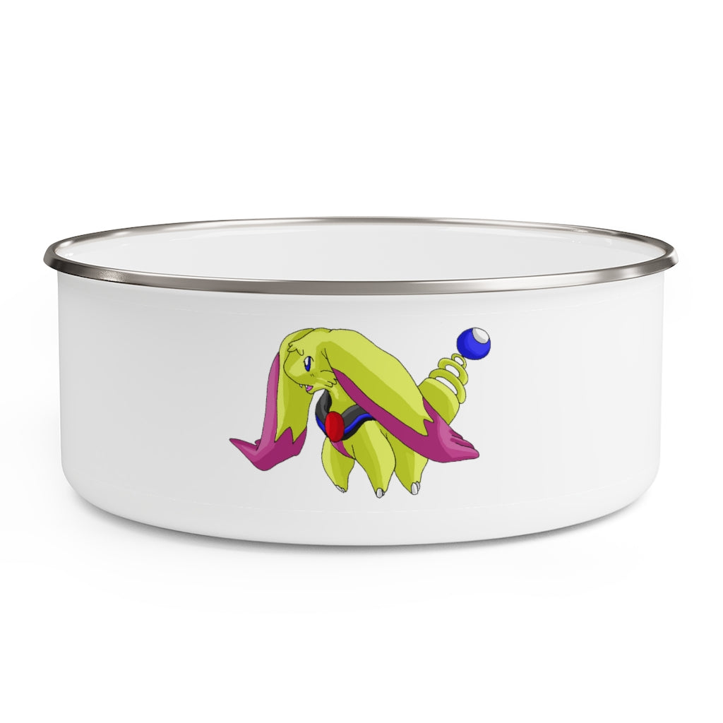 Phaffoff Enamel Bowl featuring a stylish design with a translucent lid, available in three sizes, made from durable stainless steel.