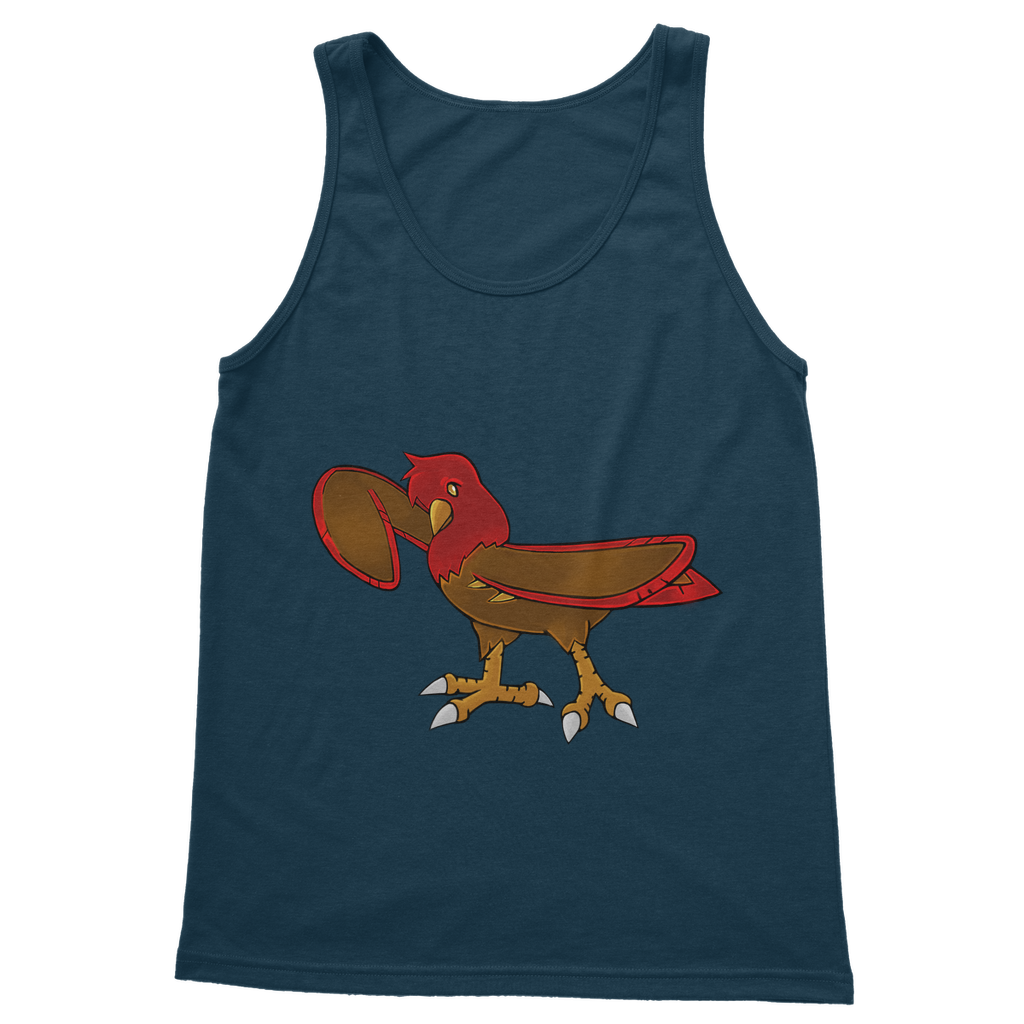 Pidgenna Classic Adult Vest Top in various colors, showcasing its unisex design and high-quality fabric.