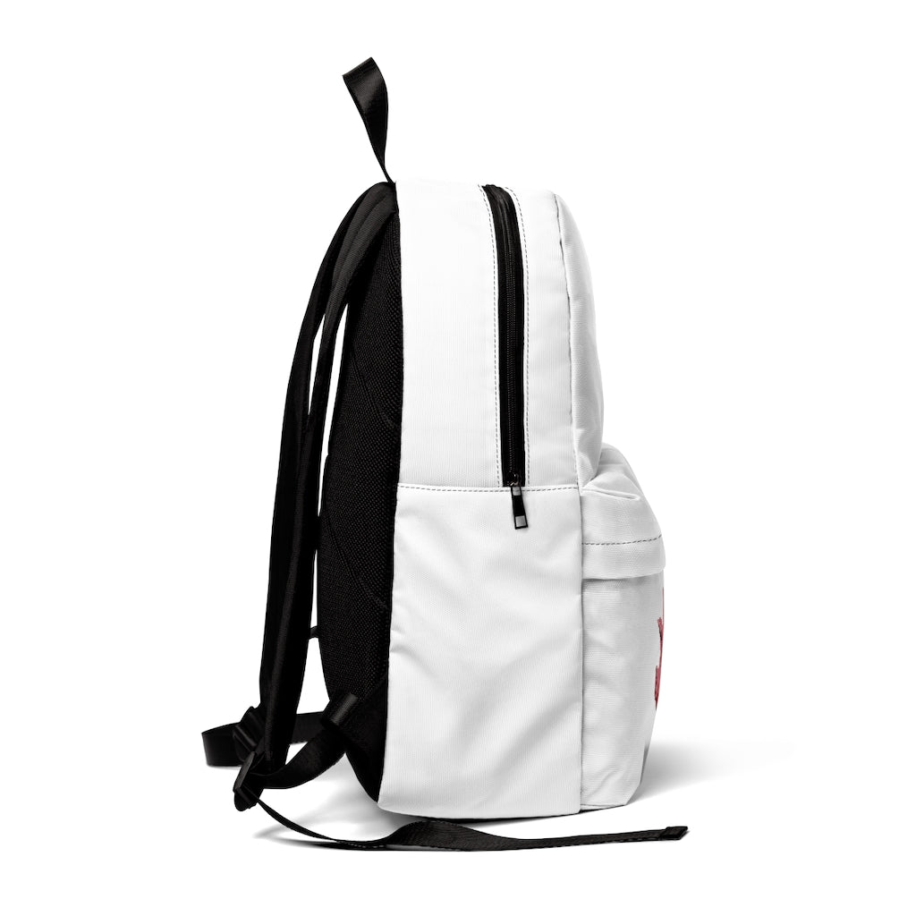 Pig Unisex Classic Backpack in vibrant colors, showcasing durable nylon material and adjustable straps.