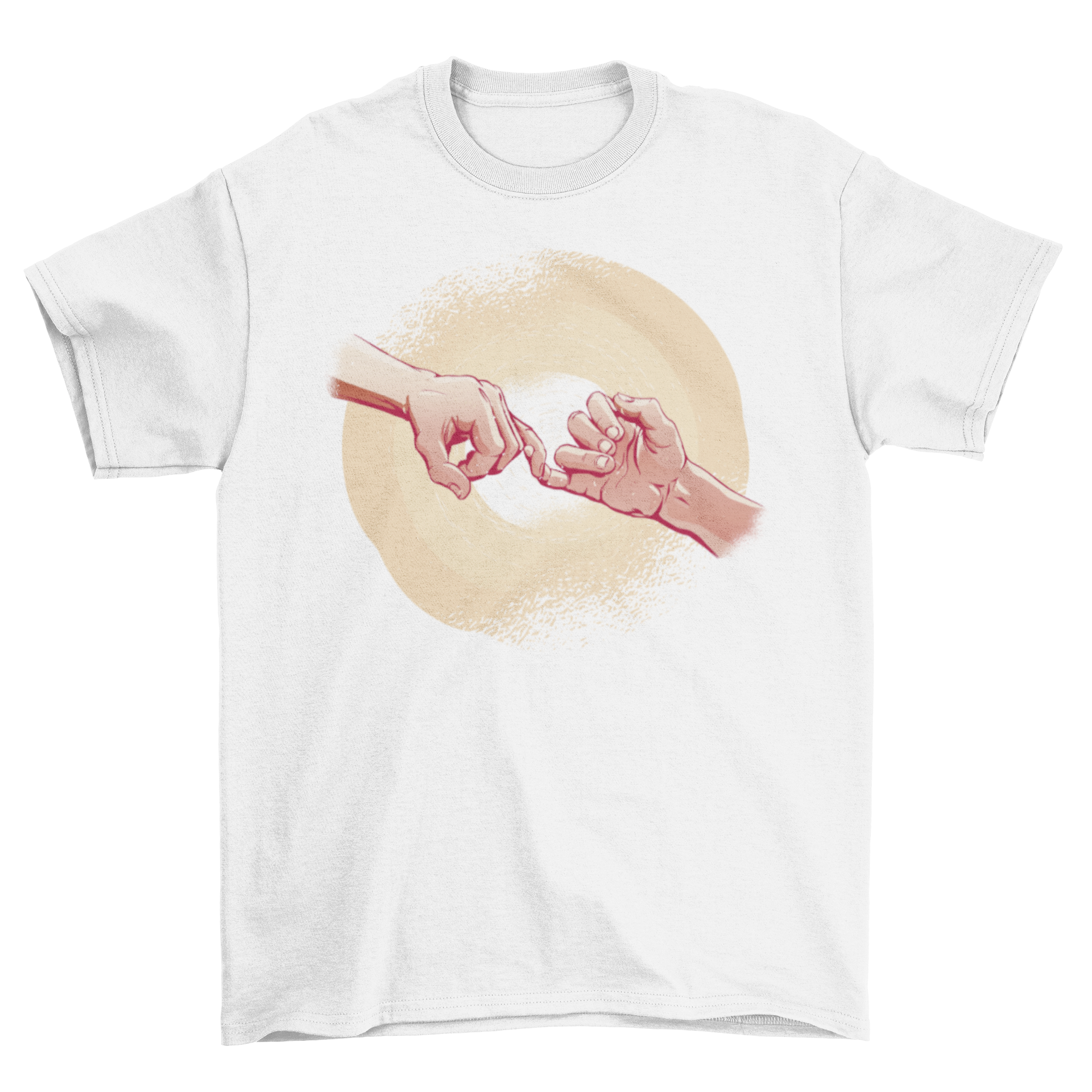 Pinky Promise parody t-shirt featuring two hands making a pinky promise, showcasing a playful and fun design.