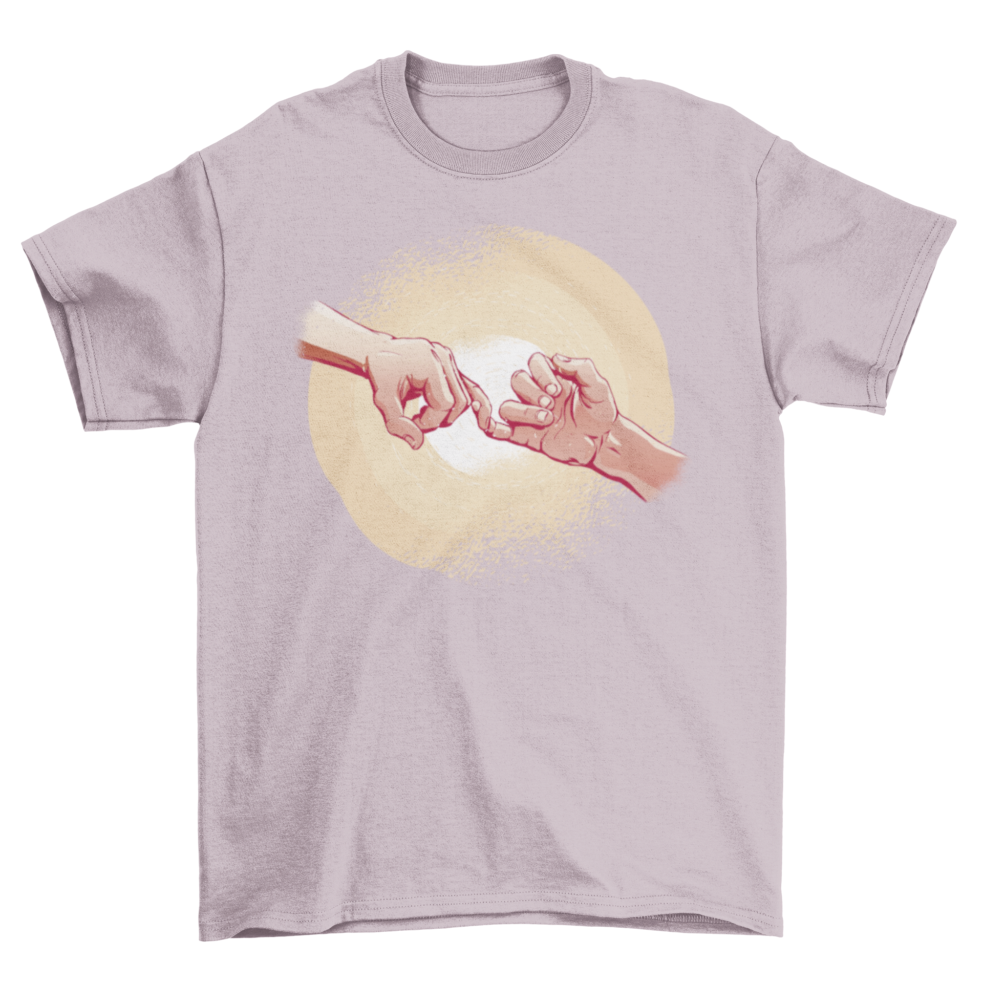 Pinky Promise parody t-shirt featuring two hands making a pinky promise, showcasing a playful and fun design.