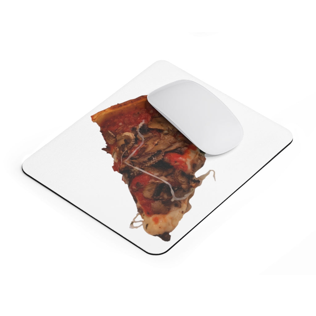 Colorful Pizza Mouse Pad with vibrant design and non-slip backing, perfect for enhancing your workspace.