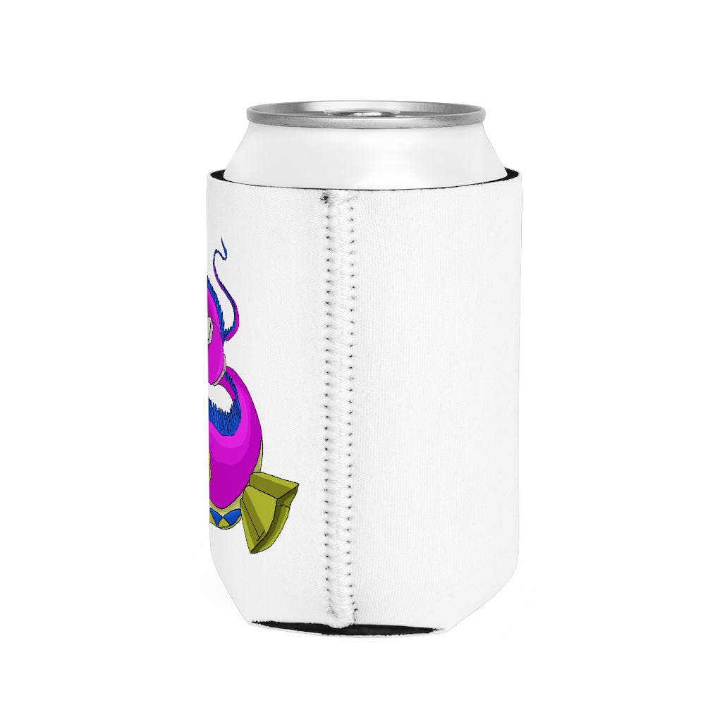 Platipus Can Cooler Sleeve made of durable neoprene, designed to fit standard 12 oz cans, featuring a customizable design.