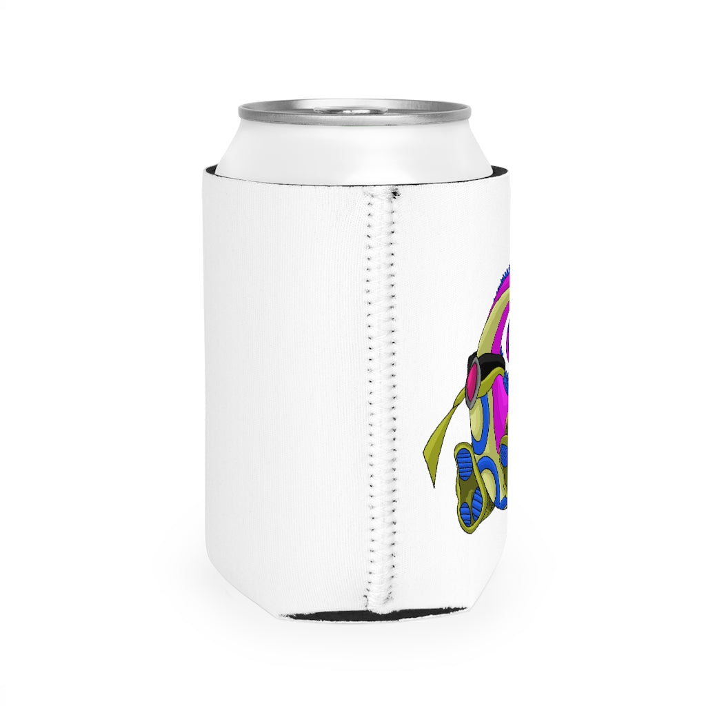 Platipus Can Cooler Sleeve made of durable neoprene, designed to fit standard 12 oz cans, featuring a customizable design.