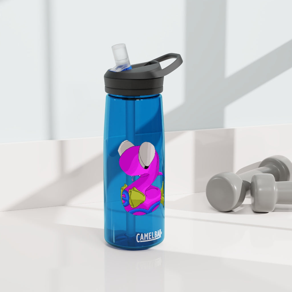 CamelBak Eddy® Water Bottle in vibrant colors, showcasing its durable Tritan™ material and spill-proof design.