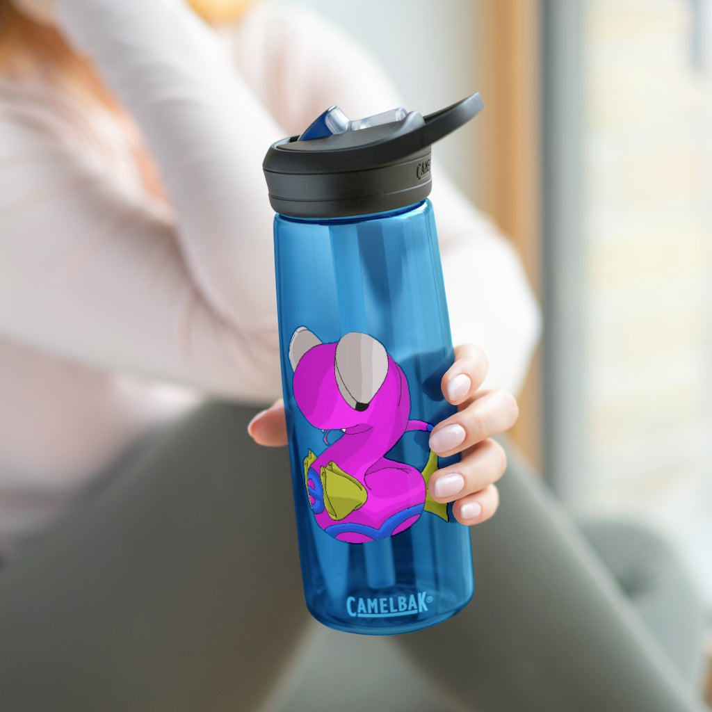 CamelBak Eddy® Water Bottle in vibrant colors, showcasing its durable Tritan™ material and spill-proof design.