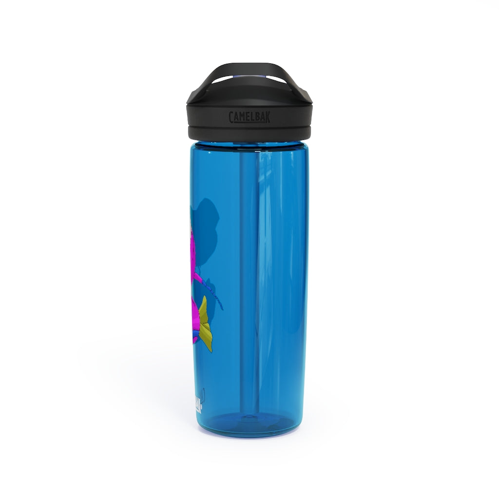 CamelBak Eddy® Water Bottle in vibrant colors, showcasing its durable Tritan™ material and spill-proof design.