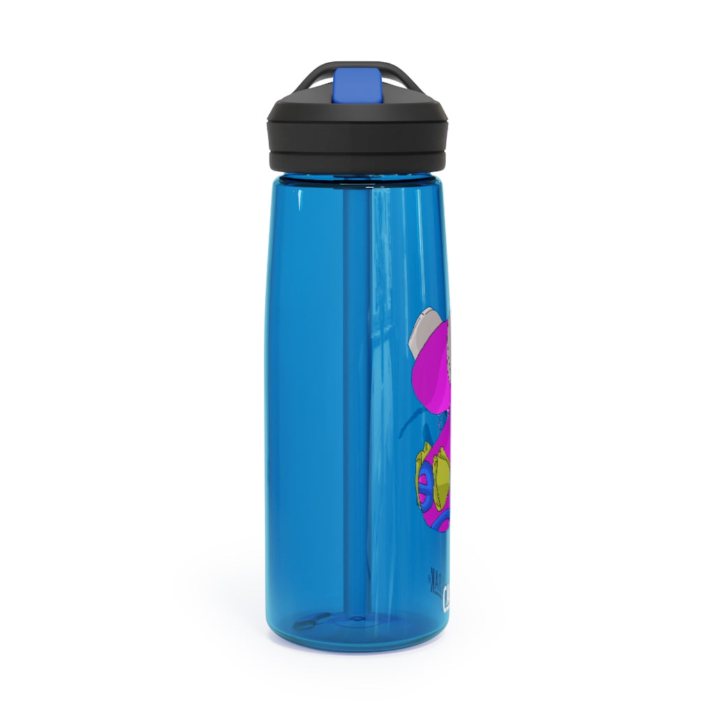 CamelBak Eddy® Water Bottle in vibrant colors, showcasing its durable Tritan™ material and spill-proof design.