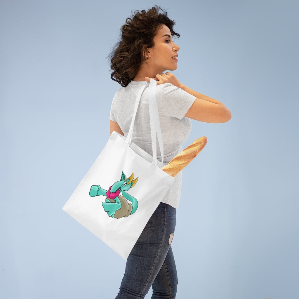 Plumyu Tote Bag made of 100% cotton, featuring long handles and cross stitching for added stability, available in multiple colors.