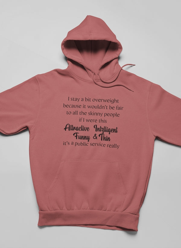 Public Service Hoodie featuring unique designs by top artists, made from soft cotton/poly fleece blend.