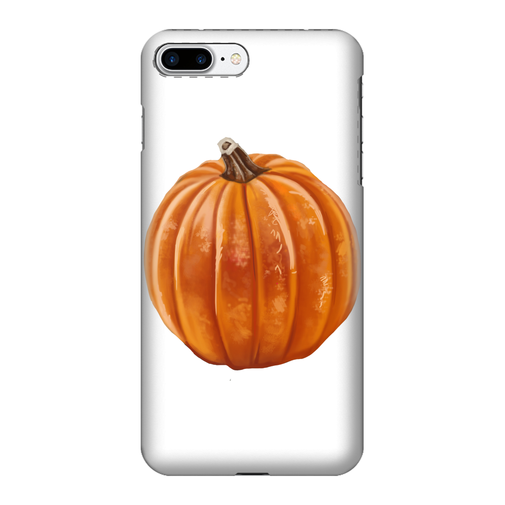 Pumpkin Fully Printed Tough Phone Case showcasing vibrant pumpkin design with dual-layer protection.