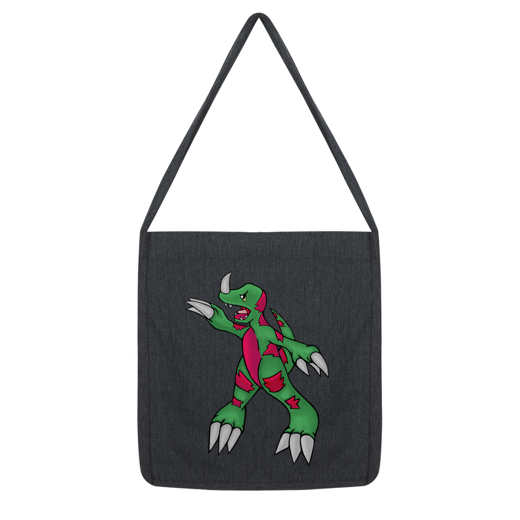 Recgor Classic Tote Bag made from recycled cotton and polyester, featuring a durable woven twill design in various colors.