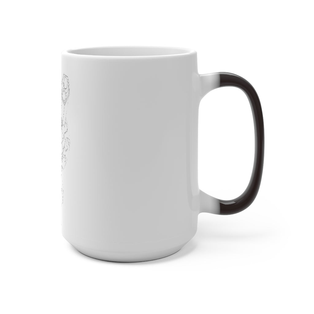 Rector Color Changing Mug showcasing its unique color-changing feature and stylish design.