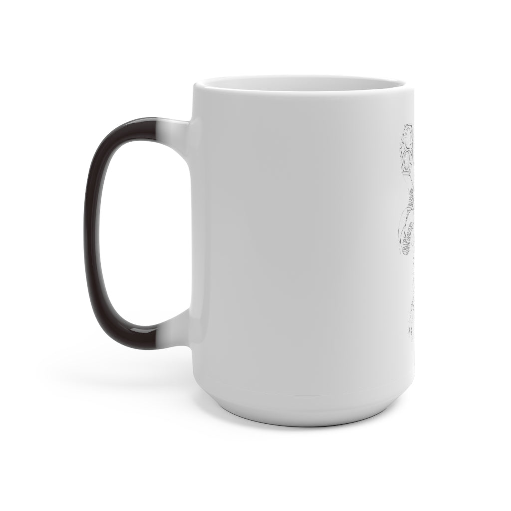 Rector Color Changing Mug showcasing its unique color-changing feature and stylish design.