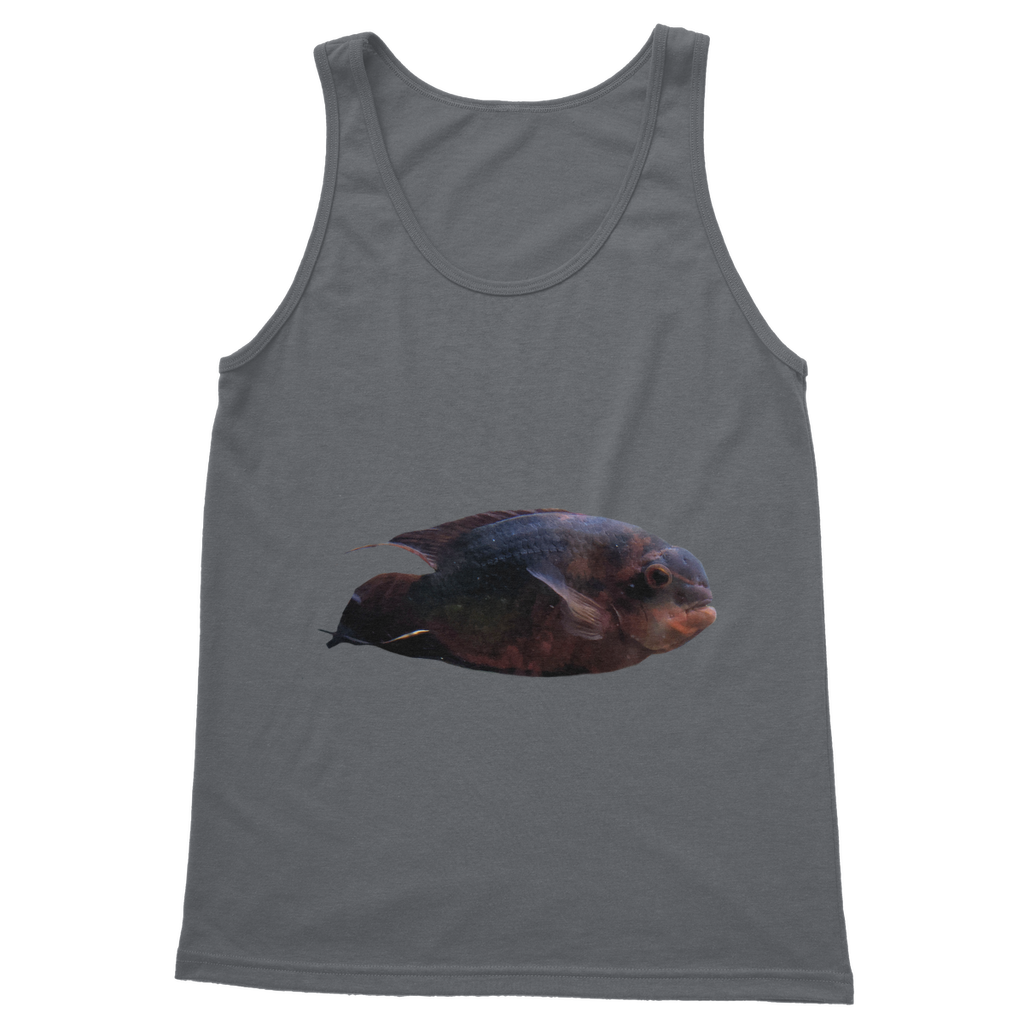 RedBlackFish Classic Adult Vest Top in various colors, showcasing its unisex design and comfortable fit.