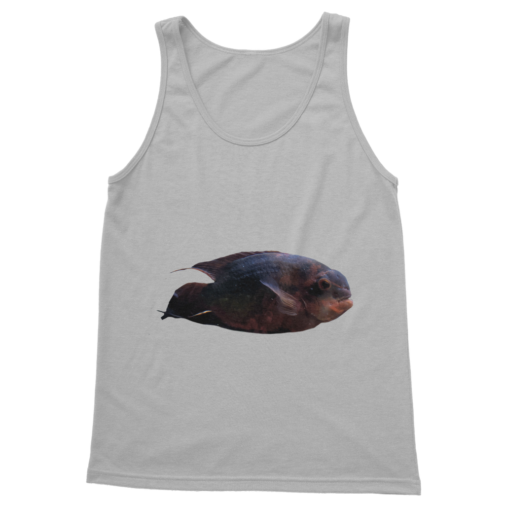 RedBlackFish Classic Adult Vest Top in various colors, showcasing its unisex design and comfortable fit.