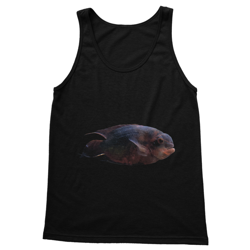 RedBlackFish Classic Adult Vest Top in various colors, showcasing its unisex design and comfortable fit.