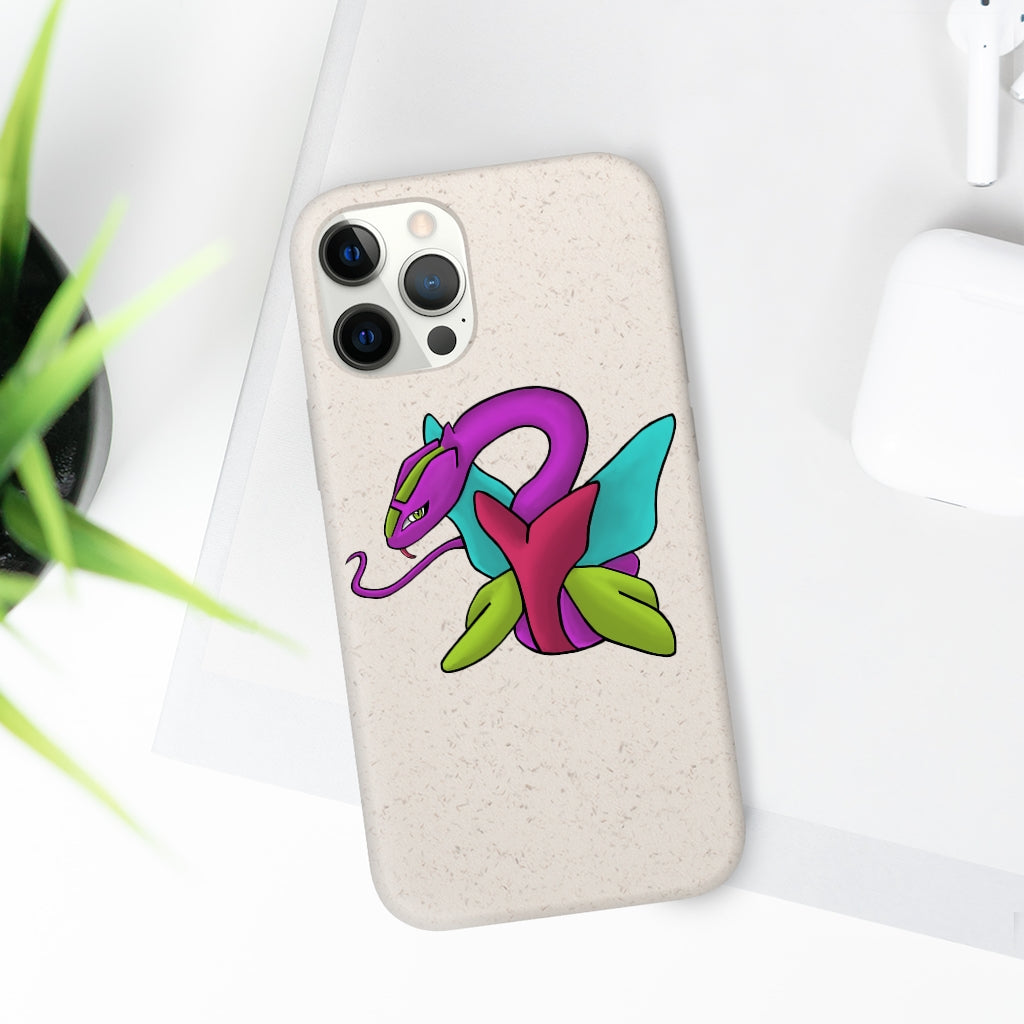 Rengitsu Biodegradable Case made from plant-based materials, featuring a slim design and precise cutouts for connectivity.