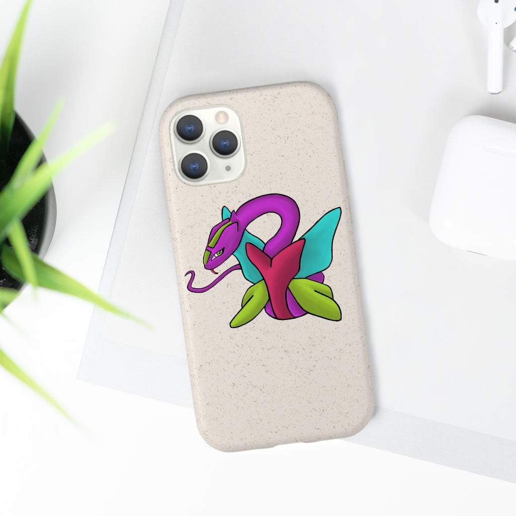 Rengitsu Biodegradable Case made from plant-based materials, featuring a slim design and precise cutouts for connectivity.