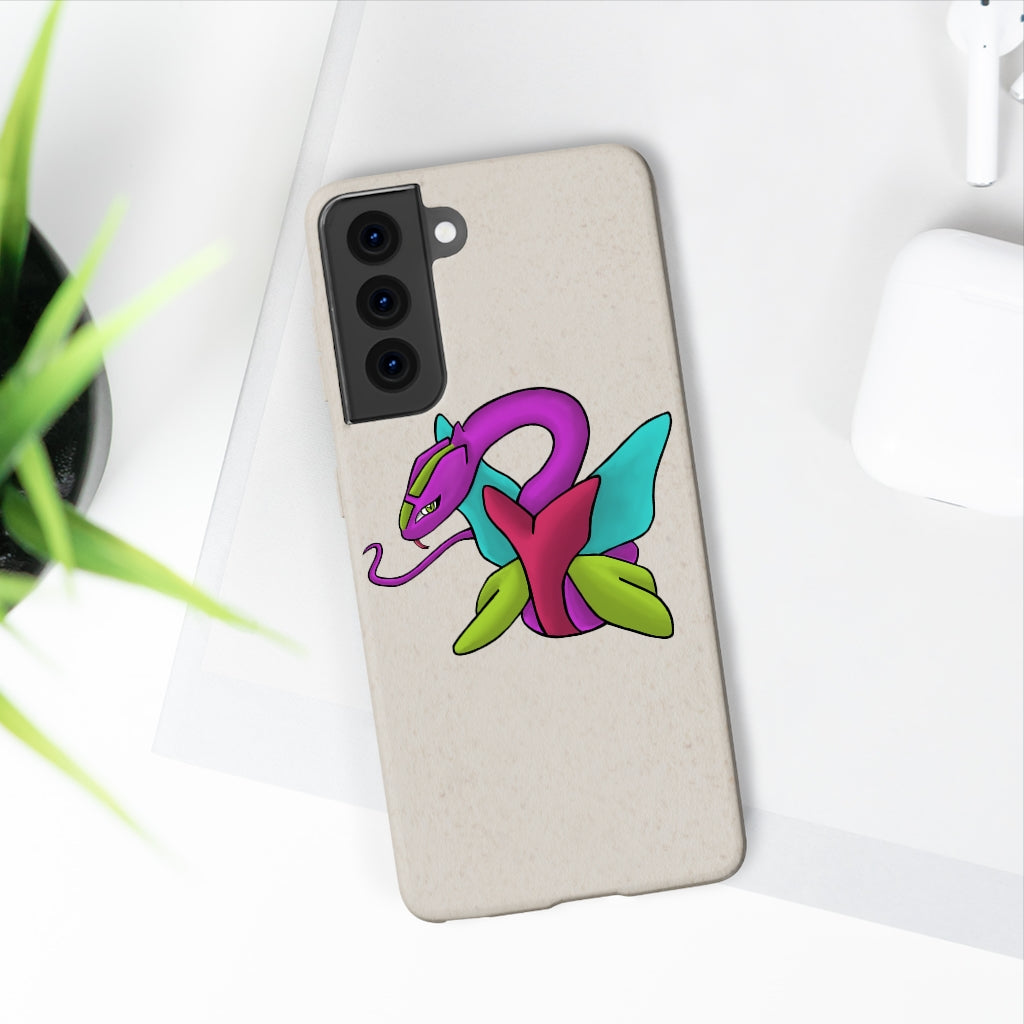 Rengitsu Biodegradable Case made from plant-based materials, featuring a slim design and precise cutouts for connectivity.