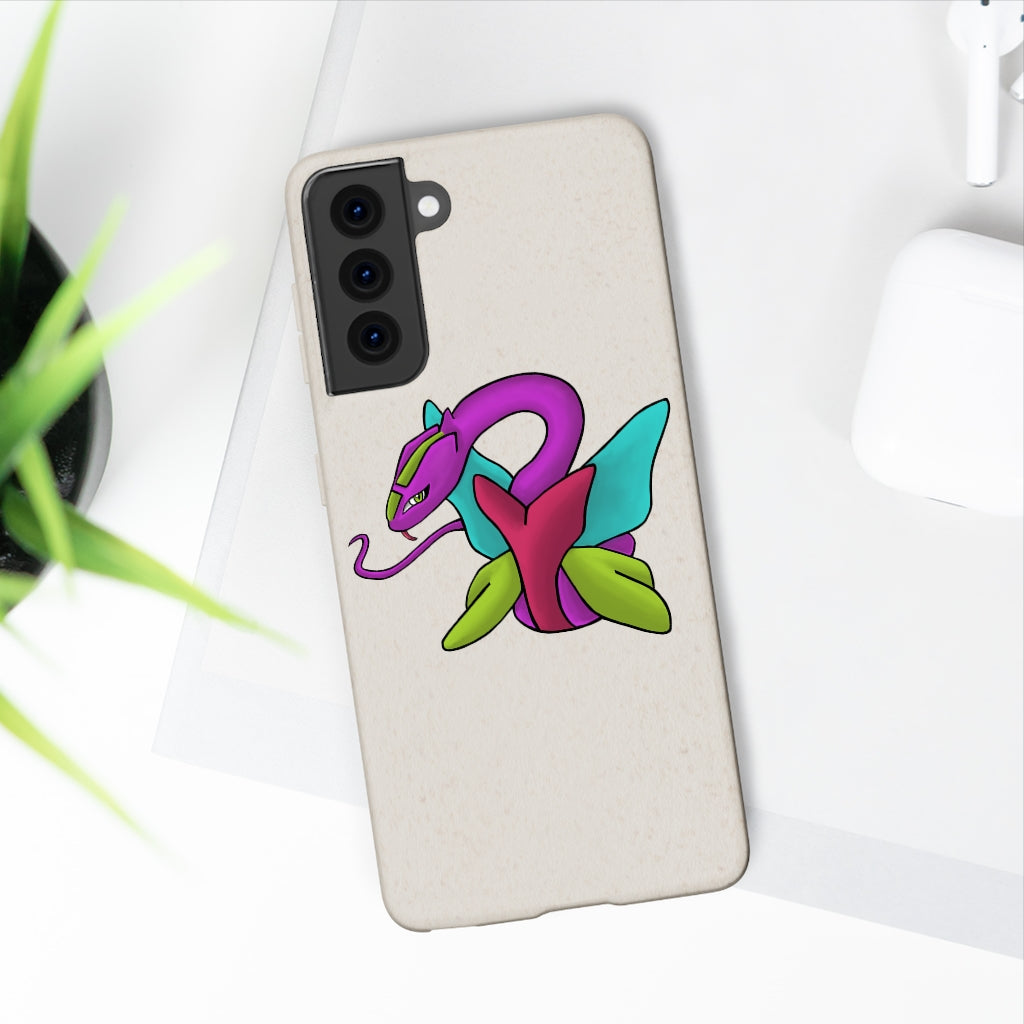 Rengitsu Biodegradable Case made from plant-based materials, featuring a slim design and precise cutouts for connectivity.