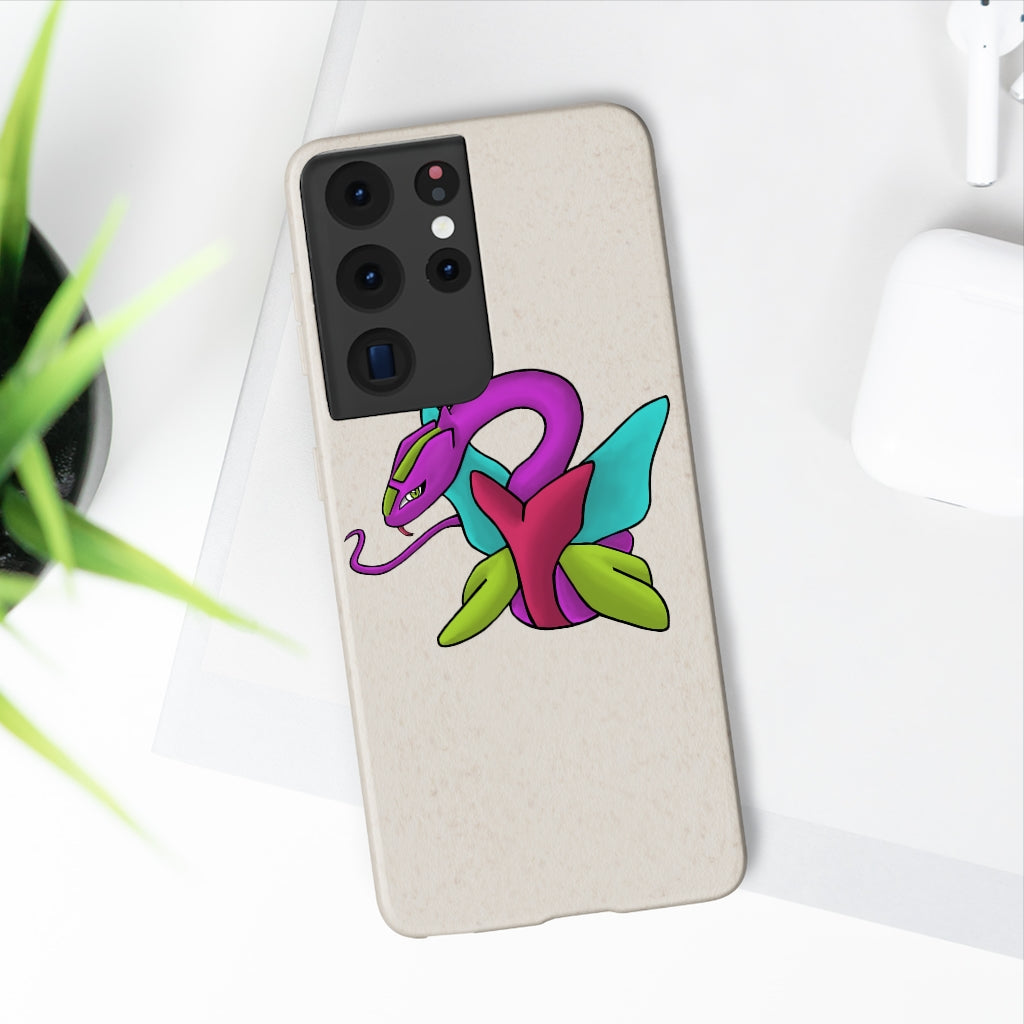 Rengitsu Biodegradable Case made from plant-based materials, featuring a slim design and precise cutouts for connectivity.