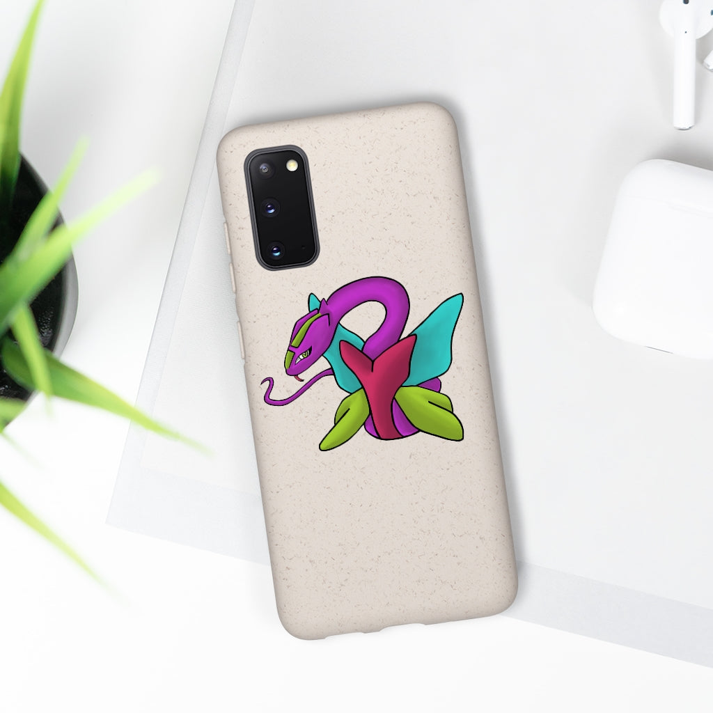 Rengitsu Biodegradable Case made from plant-based materials, featuring a slim design and precise cutouts for connectivity.