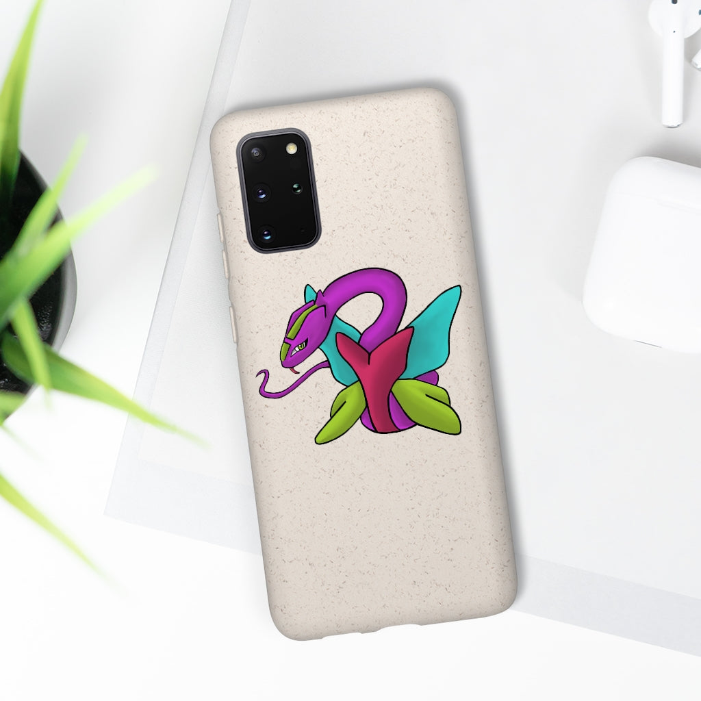 Rengitsu Biodegradable Case made from plant-based materials, featuring a slim design and precise cutouts for connectivity.