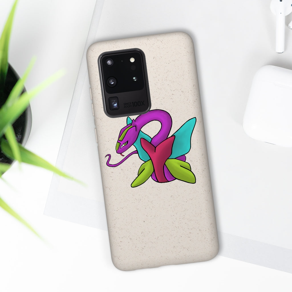 Rengitsu Biodegradable Case made from plant-based materials, featuring a slim design and precise cutouts for connectivity.