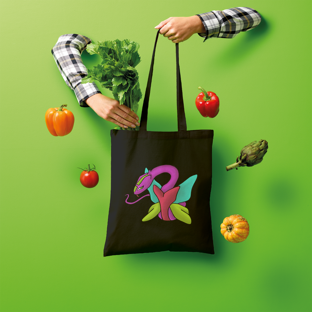 Rengitsu Shopper Tote Bag made of 100% cotton, featuring a spacious design and eco-friendly attributes, perfect for shopping.