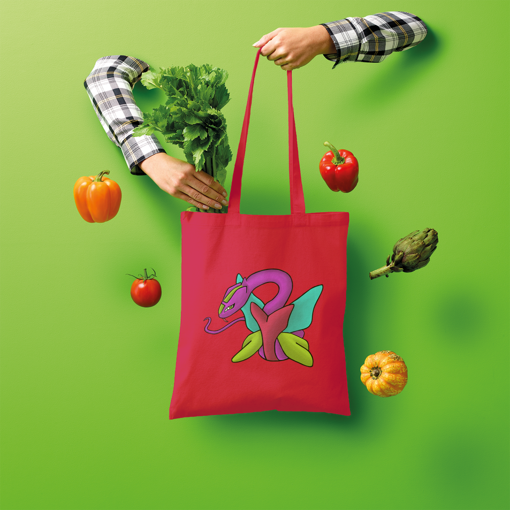 Rengitsu Shopper Tote Bag made of 100% cotton, featuring a spacious design and eco-friendly attributes, perfect for shopping.