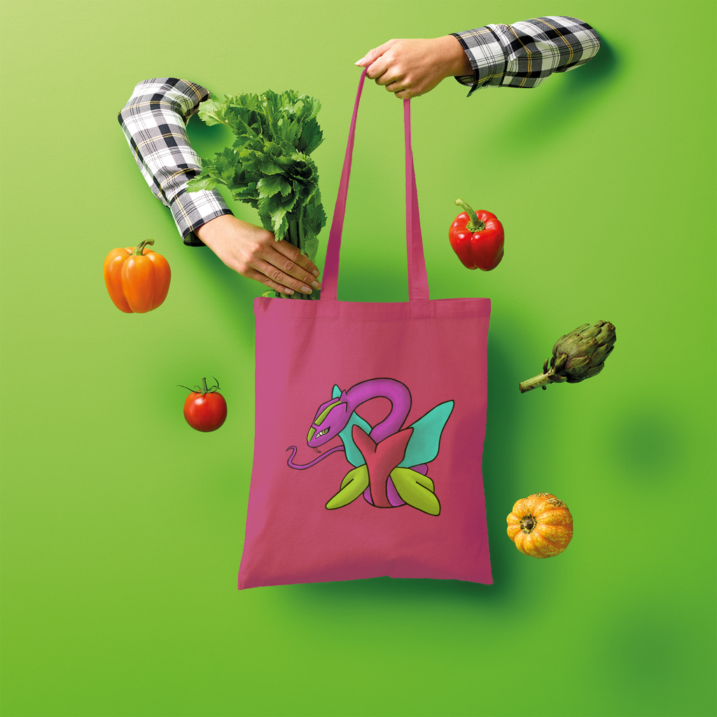 Rengitsu Shopper Tote Bag made of 100% cotton, featuring a spacious design and eco-friendly attributes, perfect for shopping.