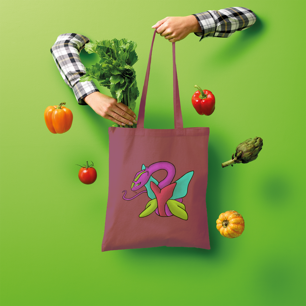 Rengitsu Shopper Tote Bag made of 100% cotton, featuring a spacious design and eco-friendly attributes, perfect for shopping.