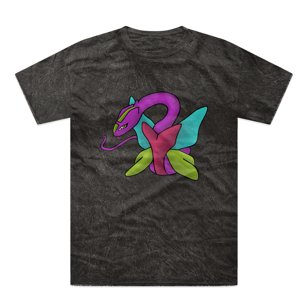 Rengitsu Tie-Dye T-Shirt featuring vibrant colors and unique patterns, made from 100% heavyweight cotton with double-needle stitching.