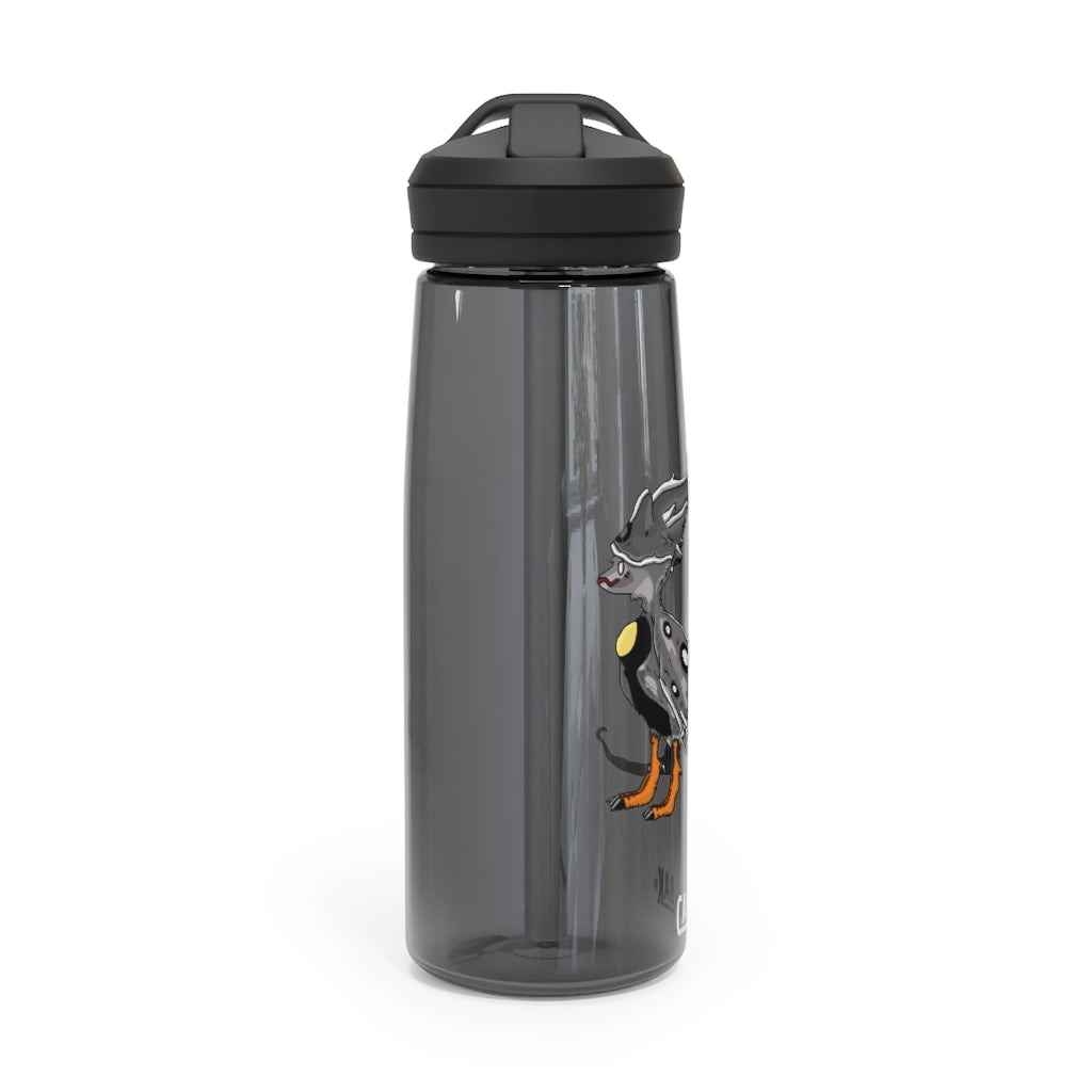 Rerann CamelBak Eddy® Water Bottle in 20oz and 25oz sizes, showcasing its durable Tritan™ material and spill-proof design.